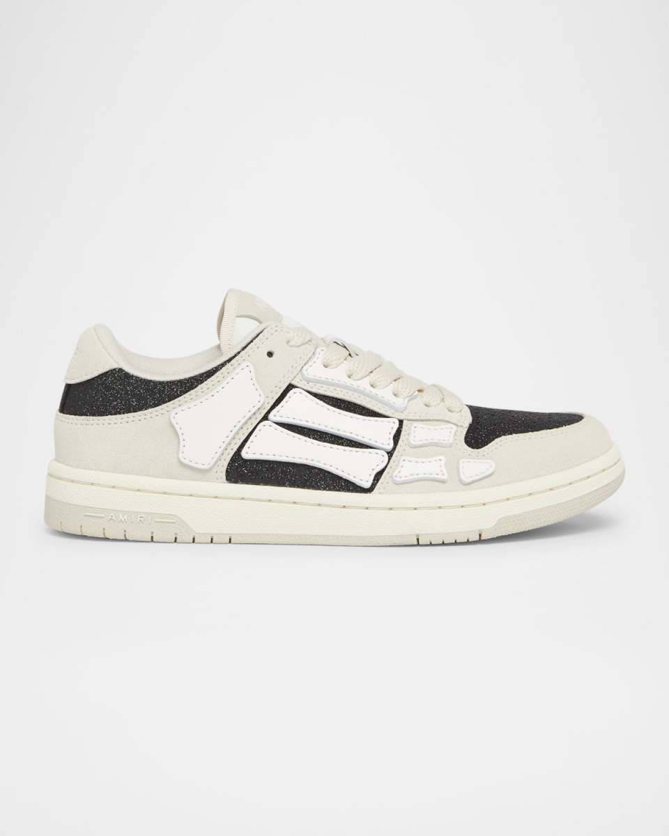 Skel Glitter Low-Top Sneakers